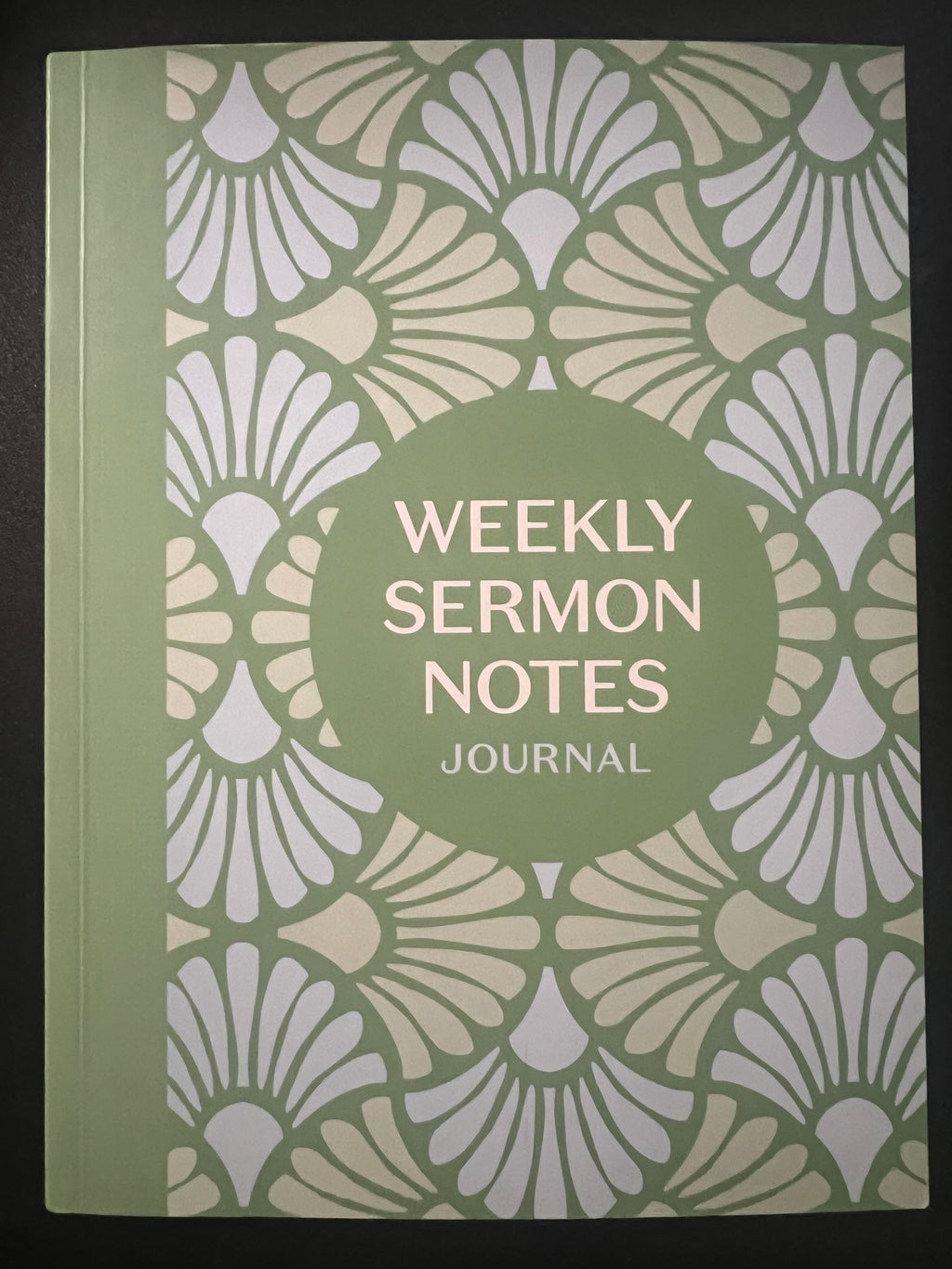 Weekly Sermon Notes Journal: An Inspirational Notebook for Christians to Take Notes in Church, at Conferences, in Small Groups, and During Bible Studies