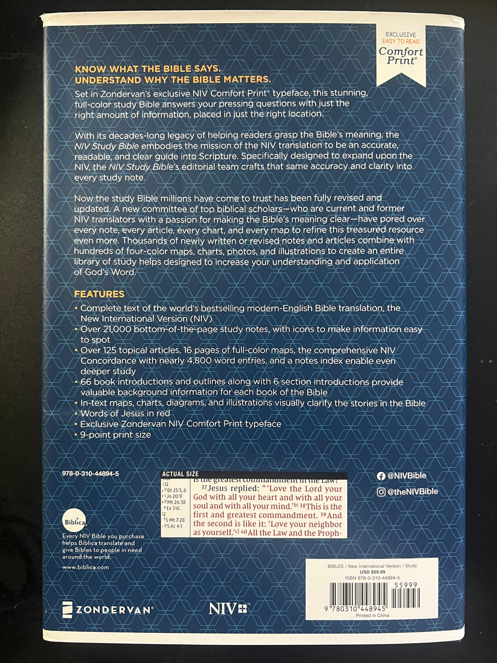 NIV Study Bible, Fully Revised Edition
