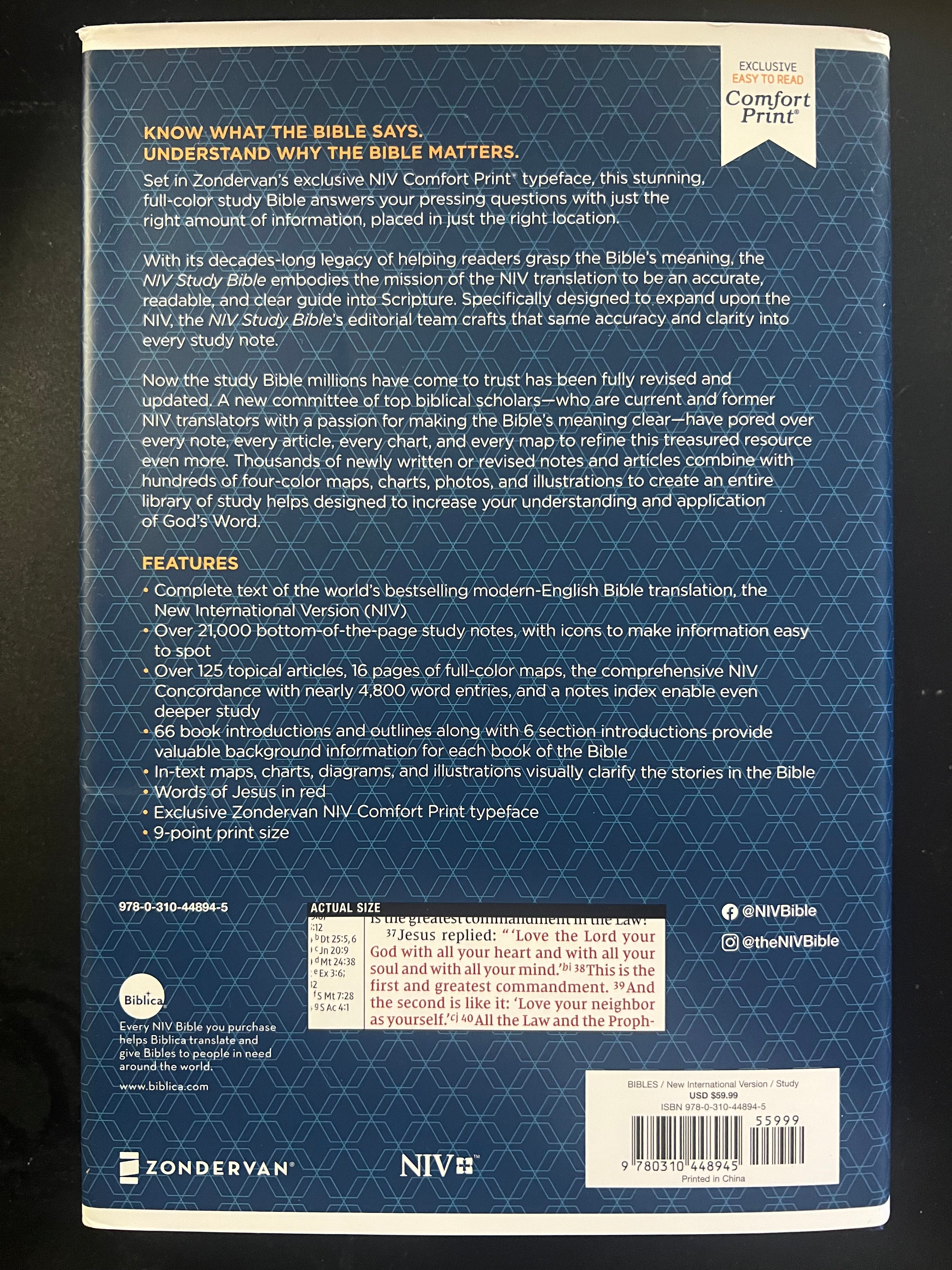 NIV Study Bible, Fully Revised Edition
