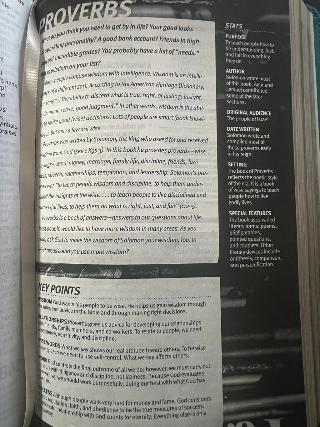 Teen Life Application Study Bible (NLT)