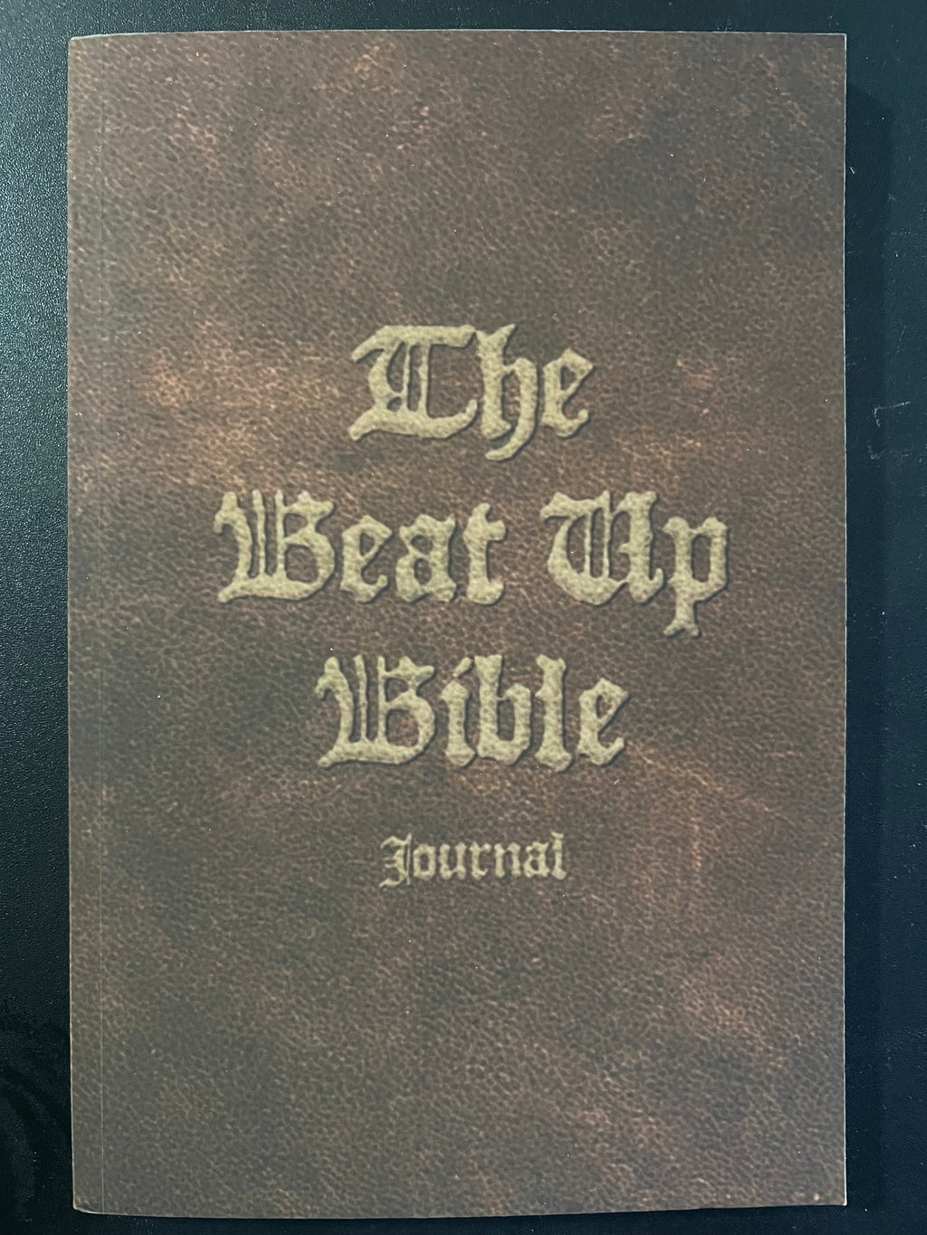 The Beat Up Bible Journal: Note Taking Scripture Writing Notebook for Bible Study