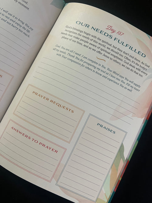 A Year of God's Goodness: A Prayer and Praise Tracker for Women