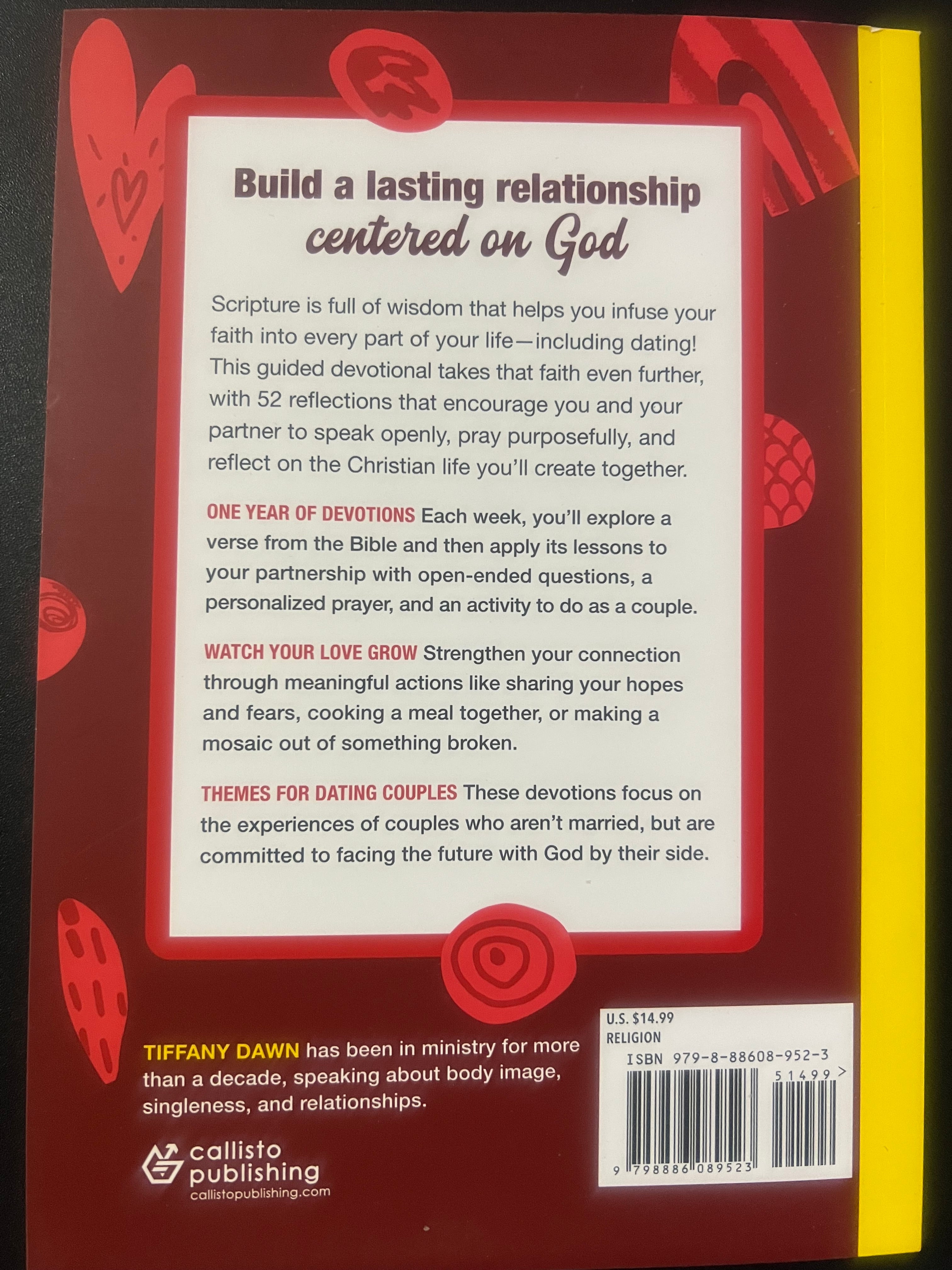 The Dating Couple's Devotional Journal: 52 Weeks of Prompts and Prayers to Grow Your Relationship in Faith