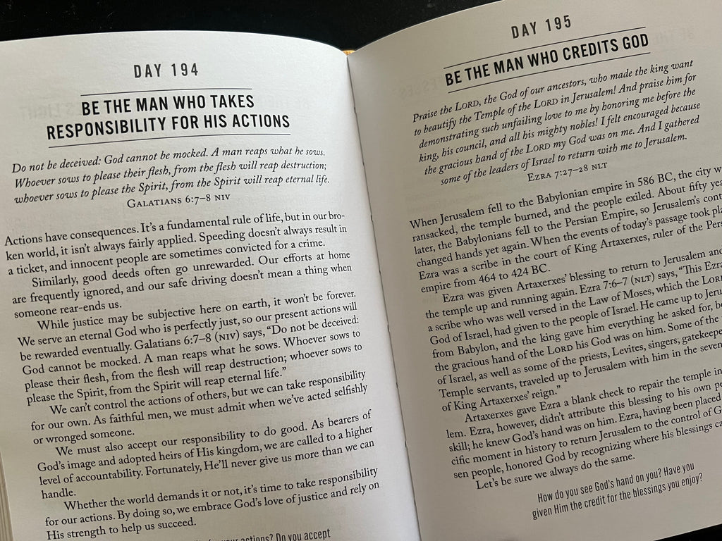 Faithful Man: 365 Devotions for Living in Faithless Times