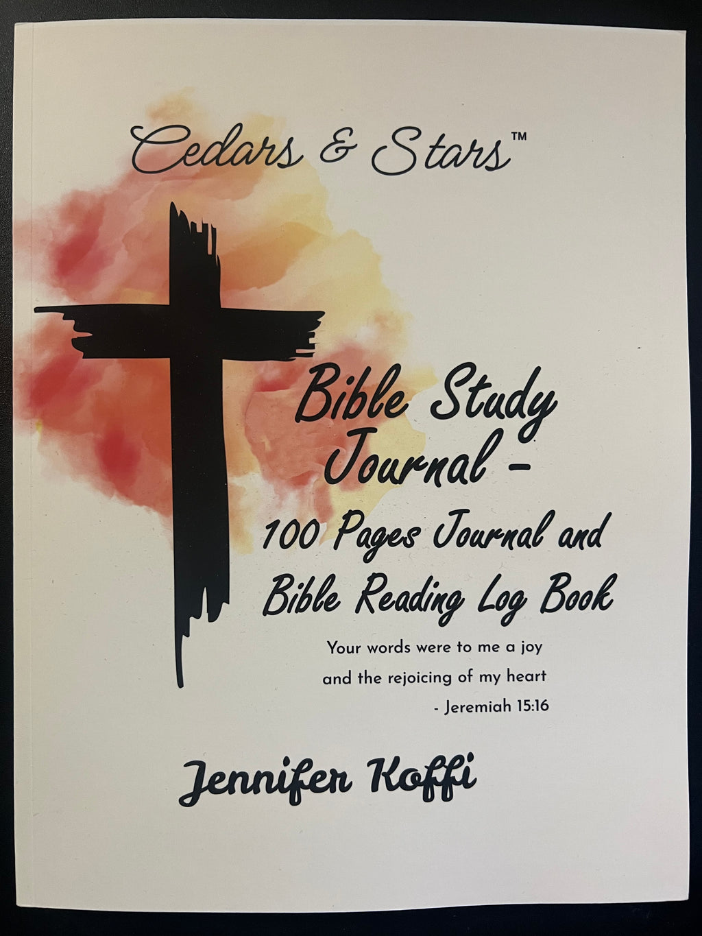 Bible Study Journal - 100 Pages Journal and Bible Reading Log Book