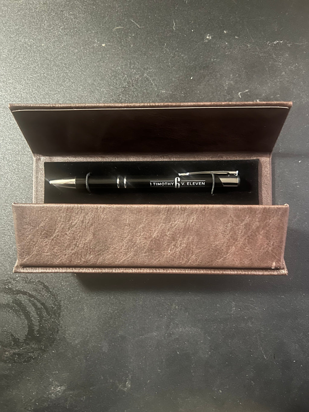 Premium Retractable Black Ink Ballpoint Scripture Pen for Men: Man of God
