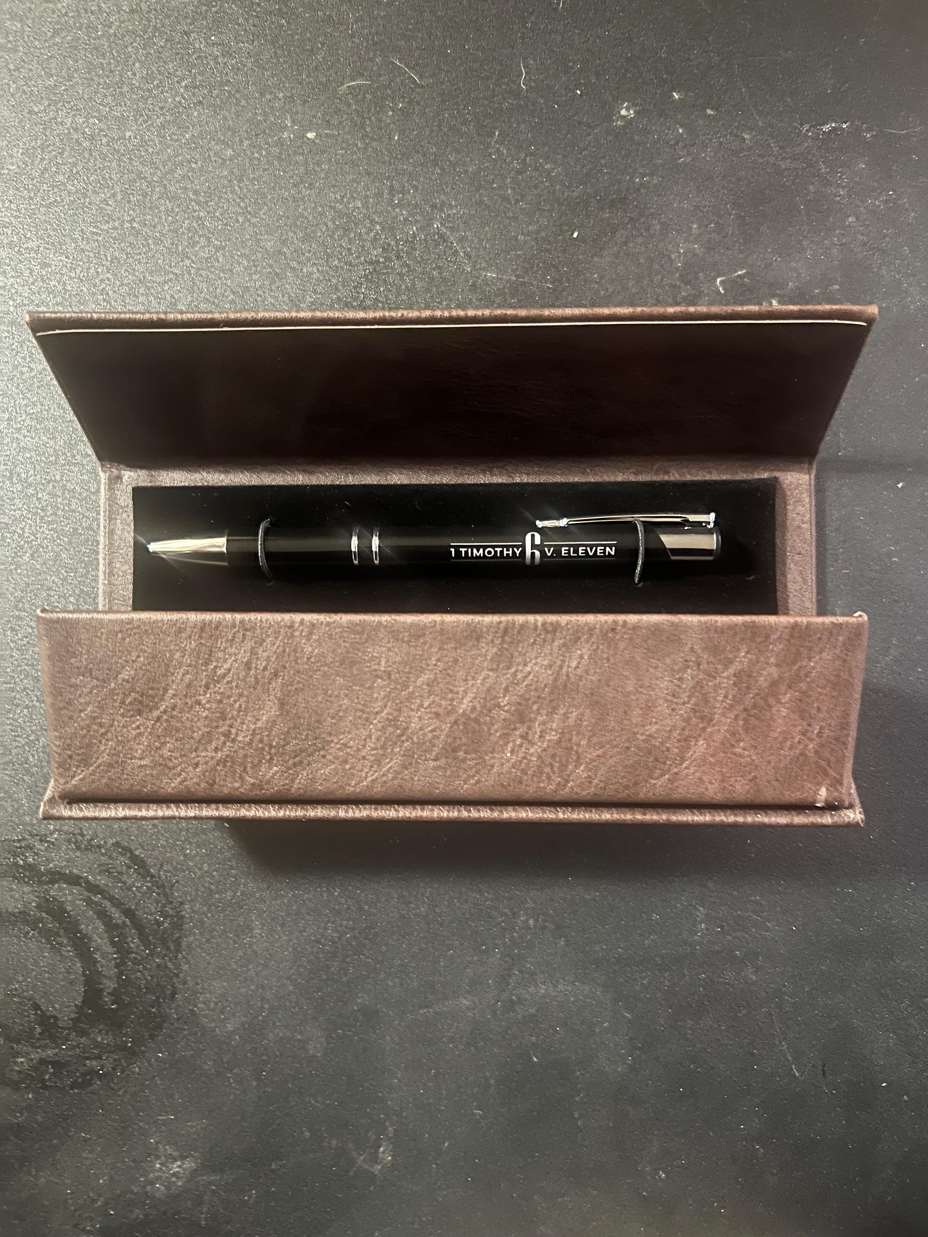 Premium Retractable Black Ink Ballpoint Scripture Pen for Men: Man of God