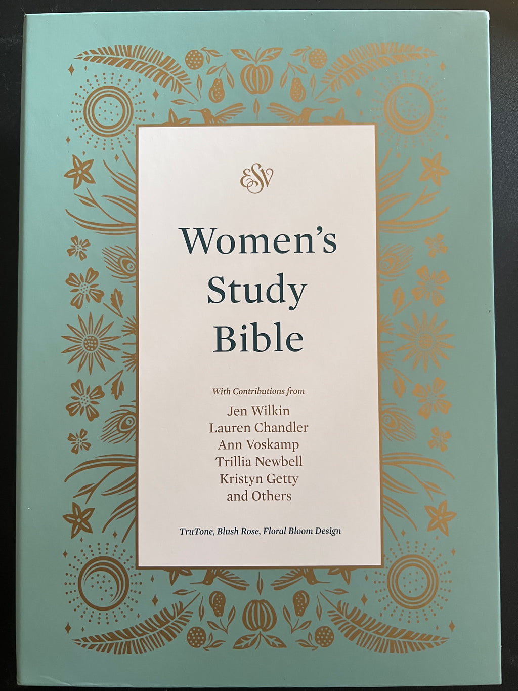 ESV Women's Study Bible (Trutone, Blush Rose, Floral Bloom Design)