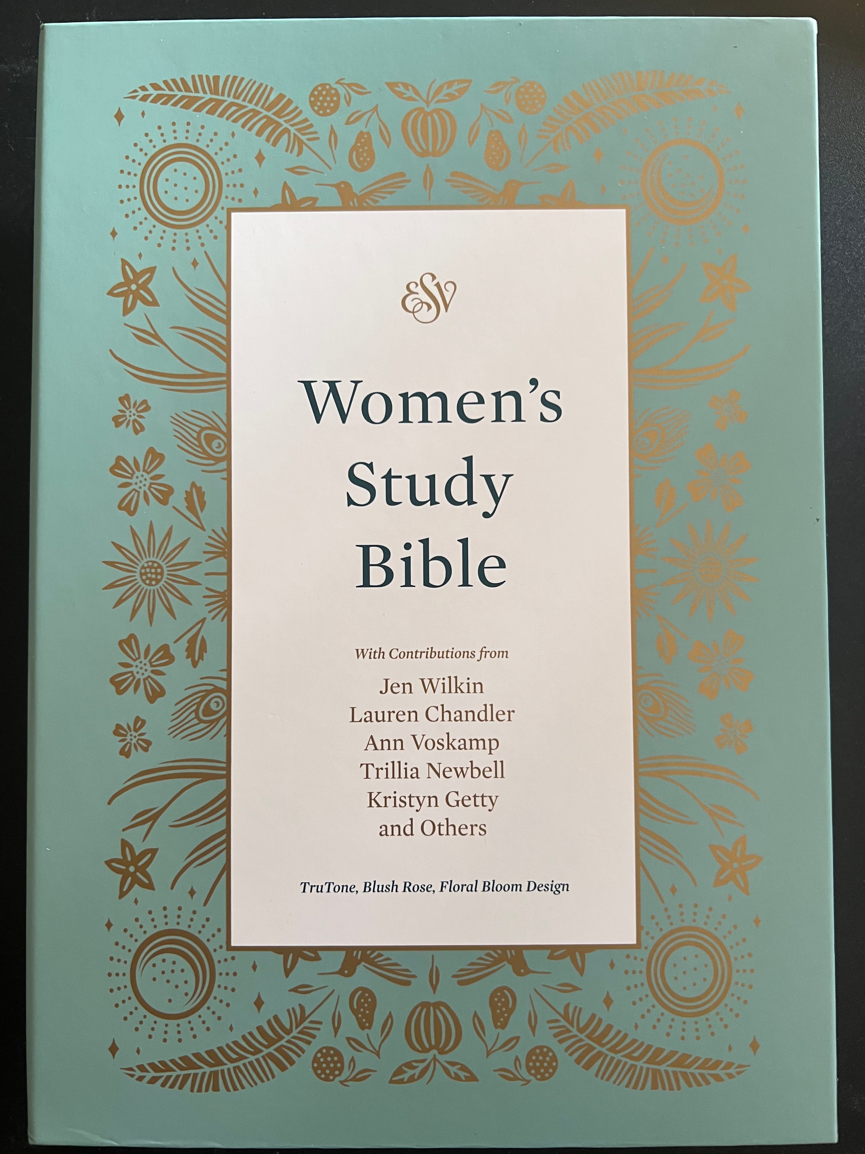 ESV Women's Study Bible (Trutone, Blush Rose, Floral Bloom Design)