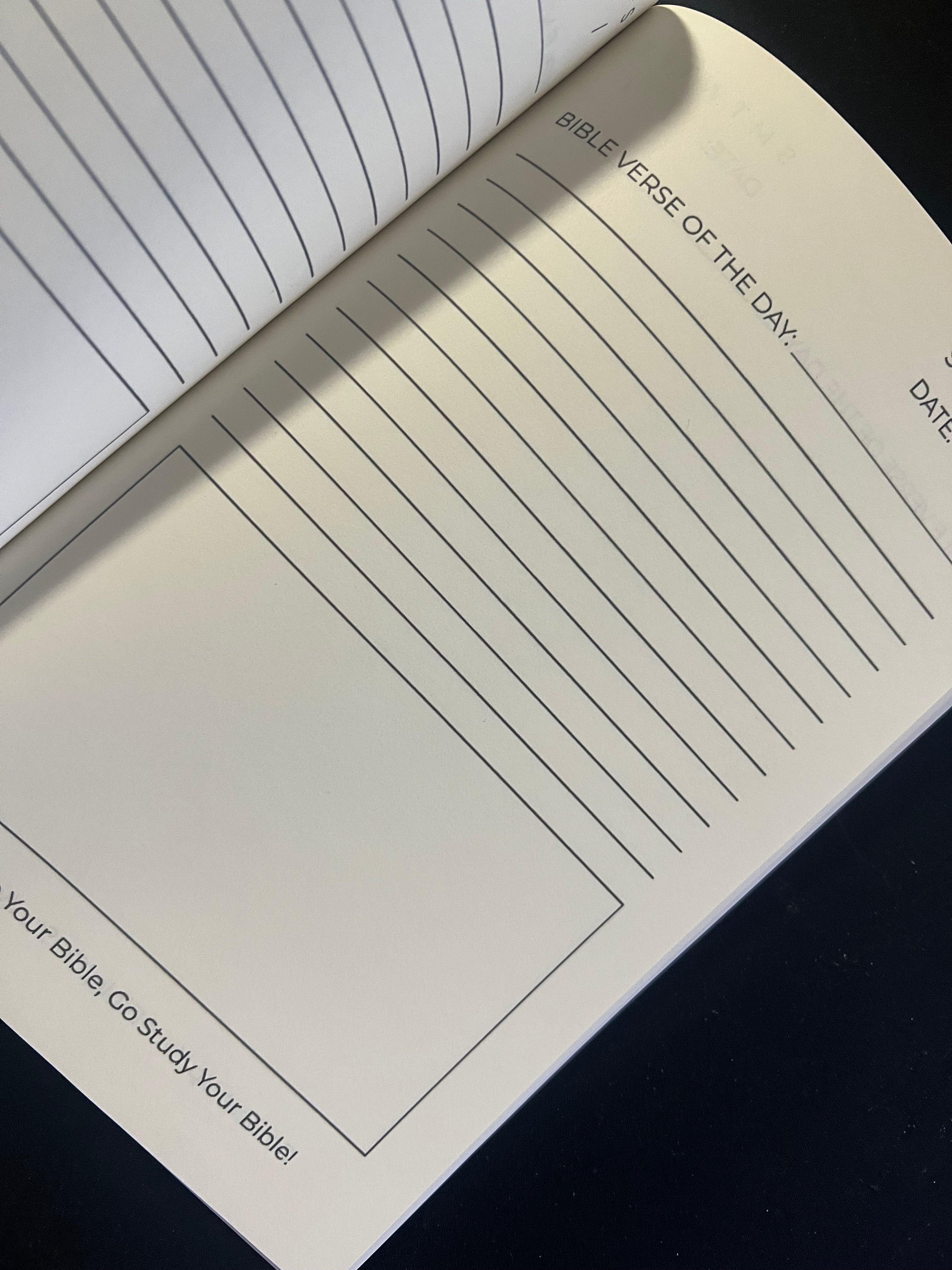 The Beat Up Bible Journal: Note Taking Scripture Writing Notebook for Bible Study