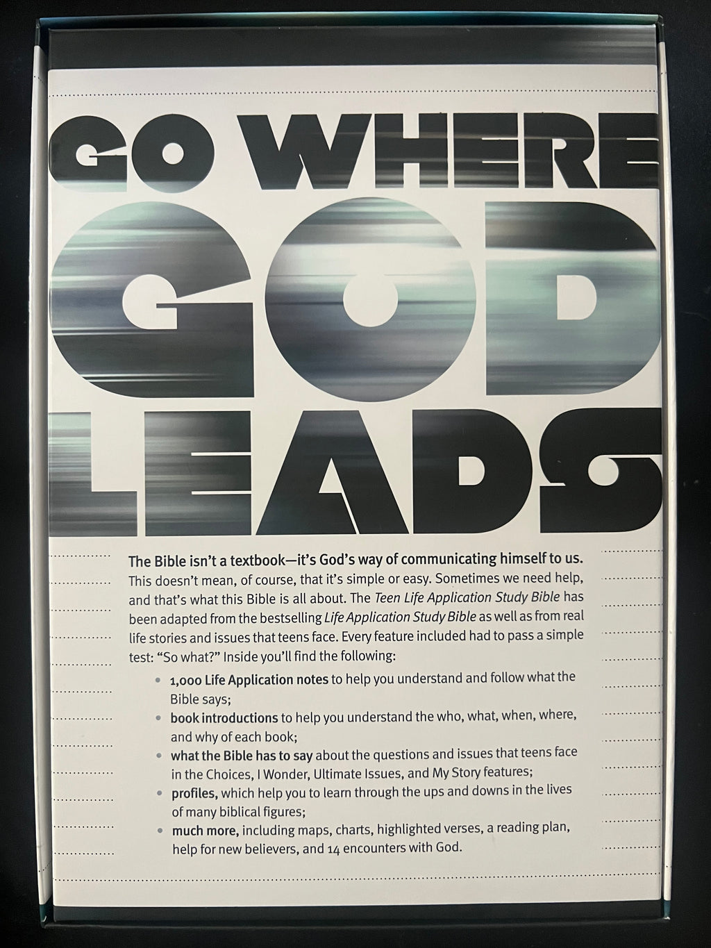Teen Life Application Study Bible (NLT)
