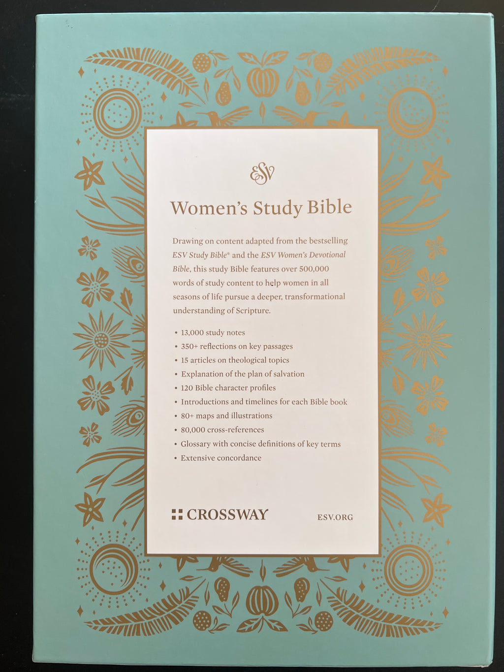 ESV Women's Study Bible (Trutone, Blush Rose, Floral Bloom Design)
