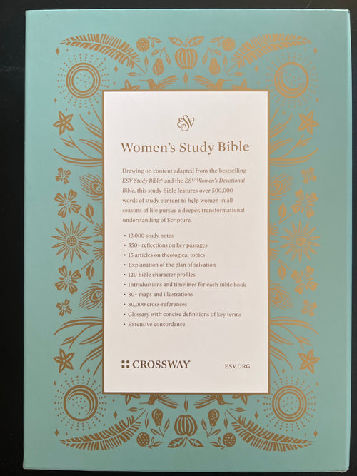 ESV Women's Study Bible (Trutone, Blush Rose, Floral Bloom Design)