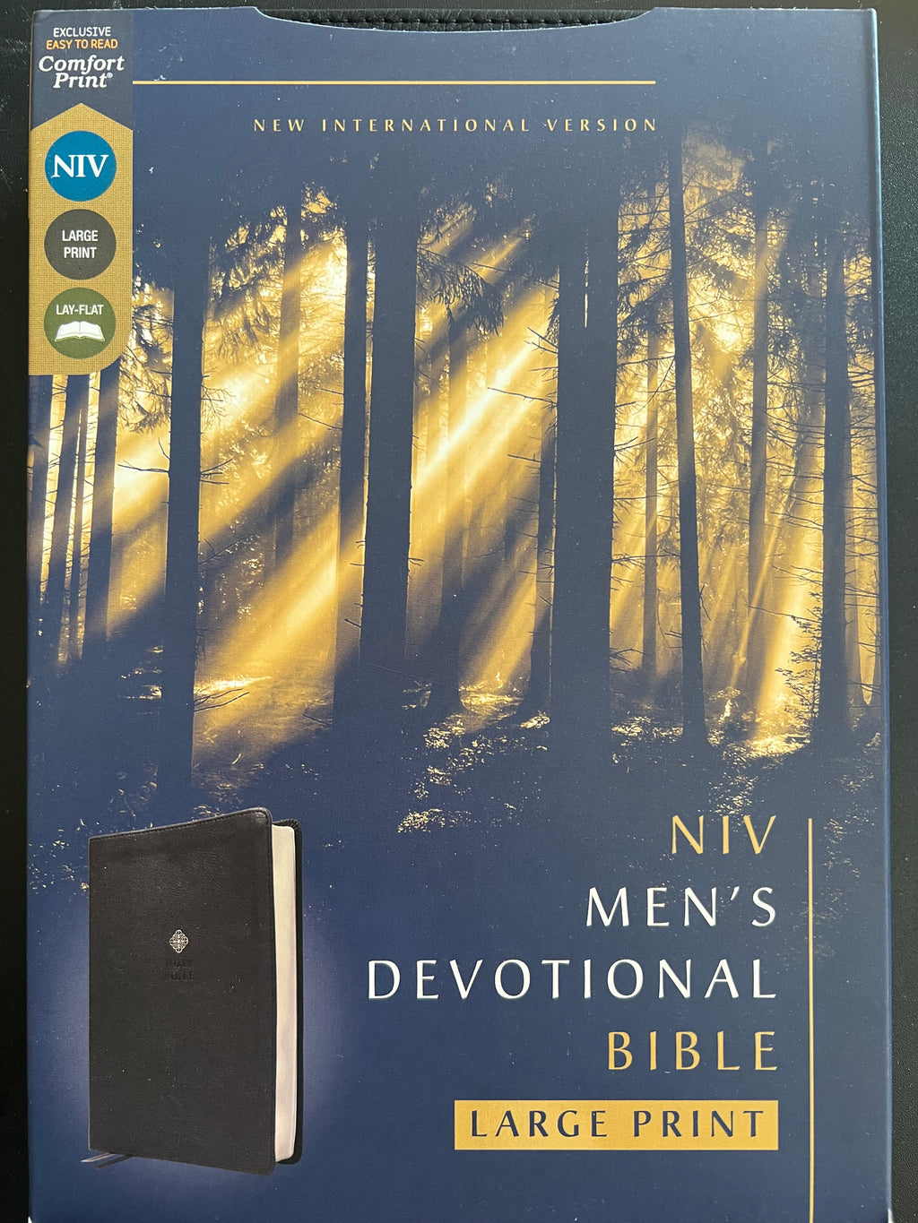 NIV Men's Devotional Bible, by Men, for Men (Large Print)