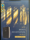NIV Men's Devotional Bible, by Men, for Men (Large Print)