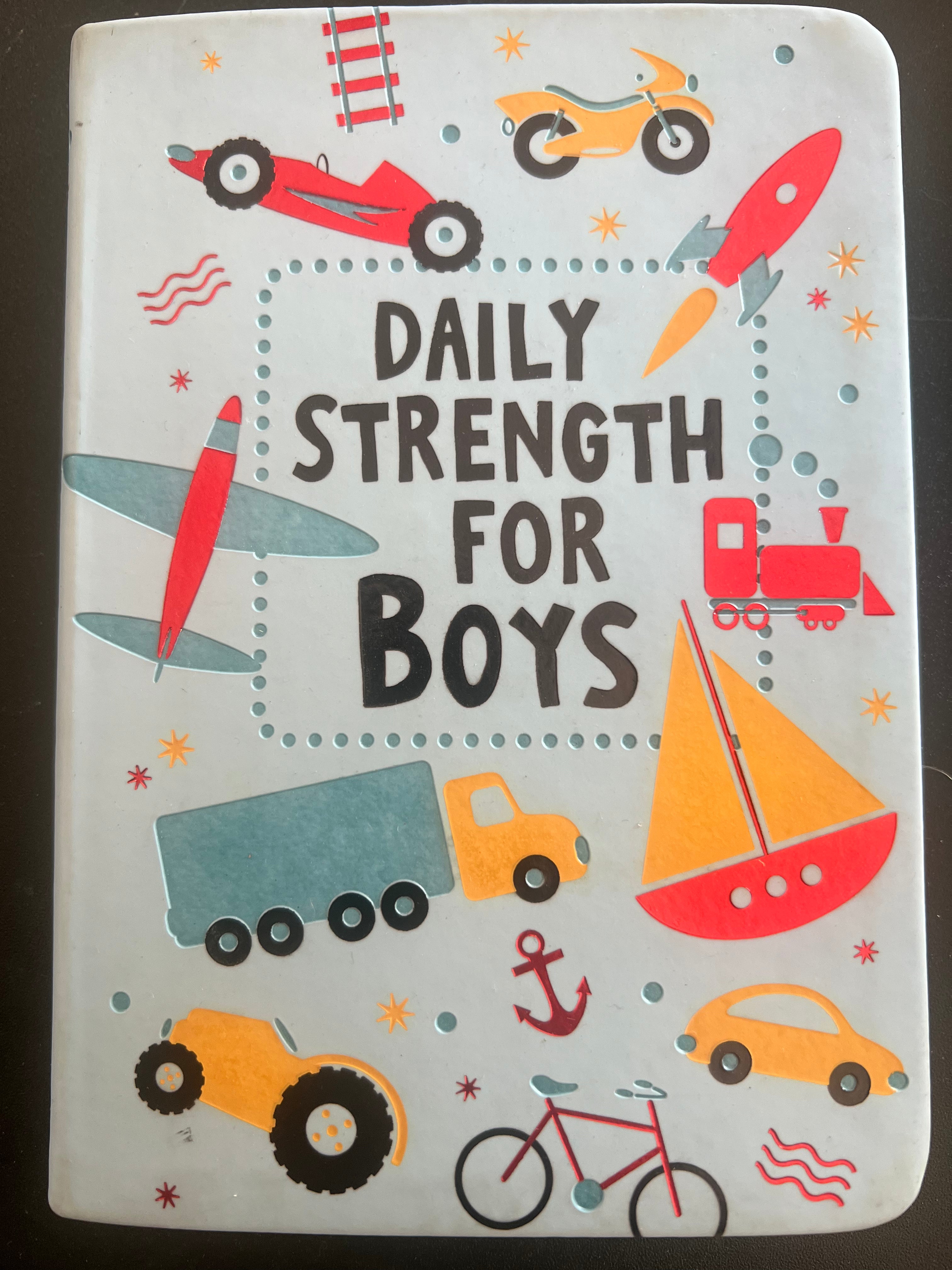 Daily Strength for Boys: 365 Daily Devotional